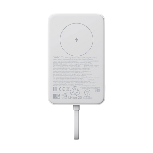 Xiaomi 33W Magnetic Power Bank 10000 (Integrated Cable)