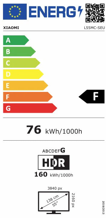 Vaata energiatõhususe märgist