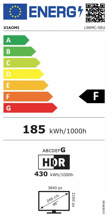 Vaata energiatõhususe märgist