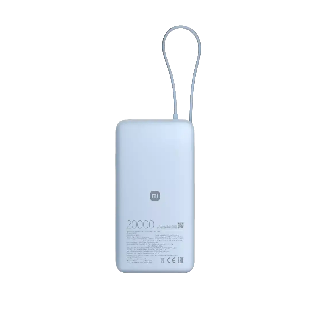 Xiaomi 67W Power Bank 20000 (Integrated Cable)